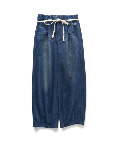 Subciety（サブサエティ） ワイドパンツ ジーンズ Light denim wide