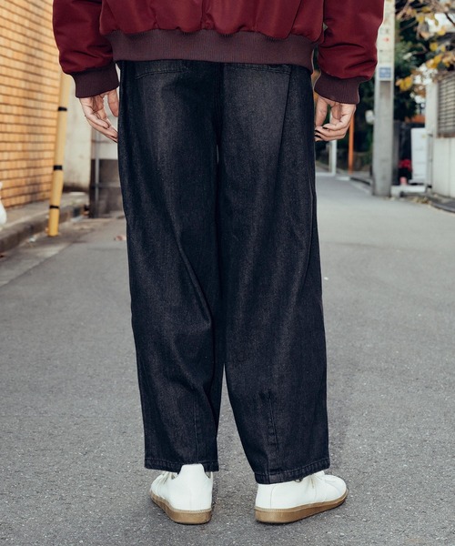 Subciety（サブサエティ） ジーンズ Light denim wide pants メンズ