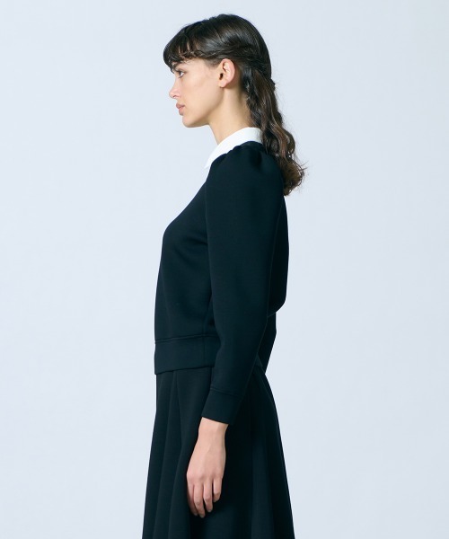 25SS✨ソヴ sov. パフスリーブダンボールニットプルオーバー Sov. tシャツ パフスリーブダンボールニットプルオーバー レディース