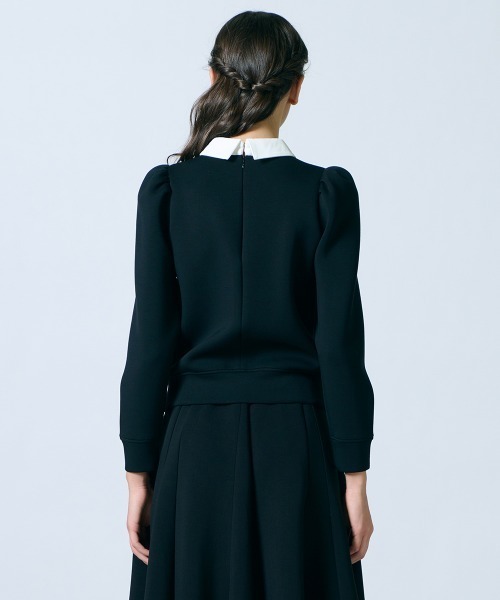 25SS✨ソヴ sov. パフスリーブダンボールニットプルオーバー Sov. tシャツ パフスリーブダンボールニットプルオーバー レディース