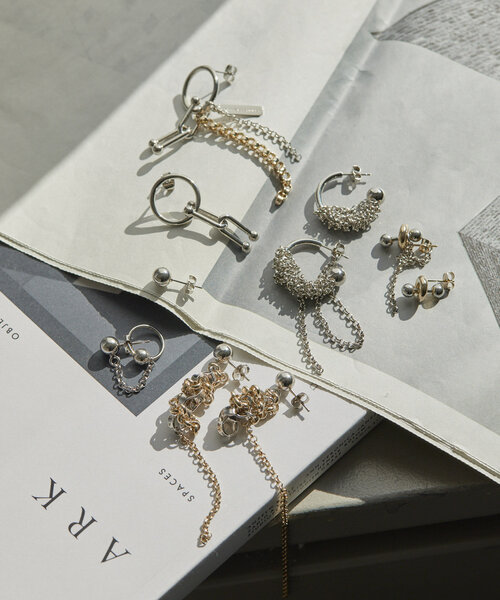 ear PAPILLONNER ピアス 「JUSTINE CLENQUET(ジュスティーヌ