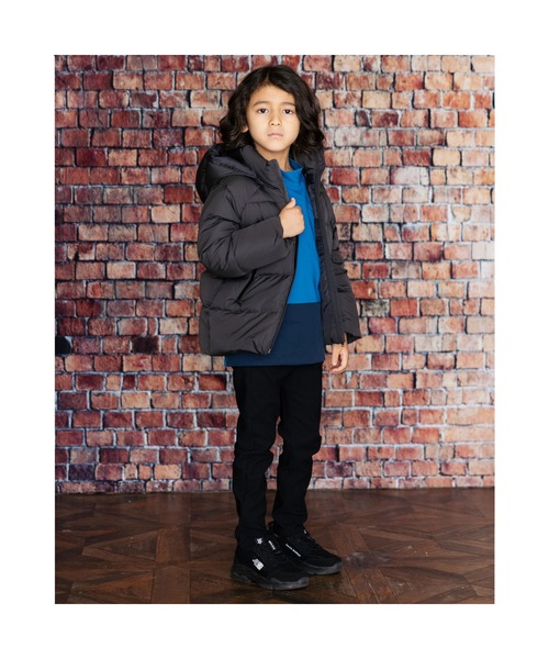 「WASK」 「KIDS」ダウンジャケット 130 ブルー キッズ_画像2