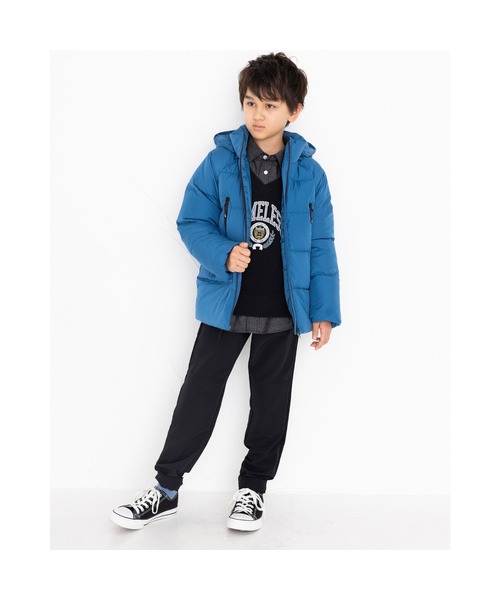 「WASK」 「KIDS」ダウンジャケット 130 ブルー キッズ_画像5