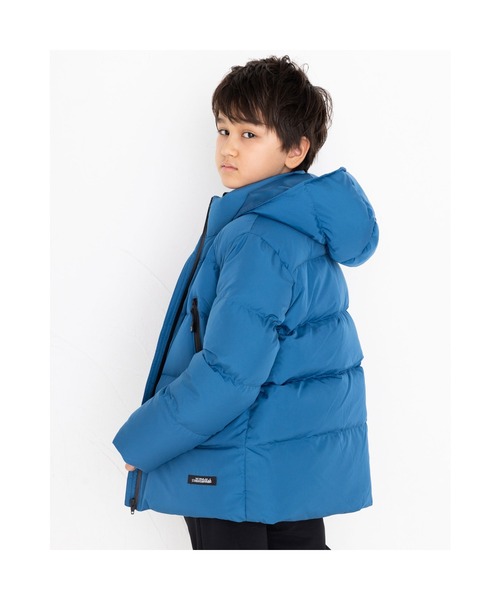 「WASK」 「KIDS」ダウンジャケット 130 ブルー キッズ_画像7