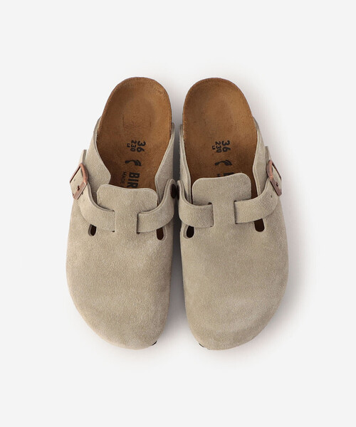 靴 BIRKENSTOCK | Boston LEVE TAUPE WOMEN 37 BIRKENSTOCK（ビルケンシュトック） サンダル | Boston LEVE TAUPE