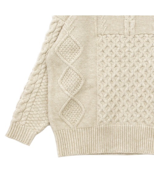 「select MOCA」 タートルネックニット FREE アイボリー レディース_画像5