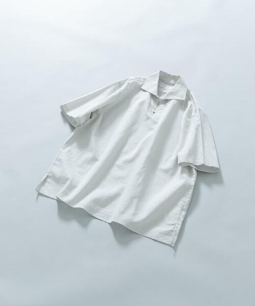 リピーター様価格MaxMara Weekend リネンスキッパーシャツ URBAN RESEARCH ROSSO MEN シャツ 「XLサイズあり」リラックス