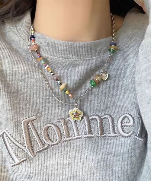 TONE SELECT GOODS ネックレス 「urge select」Y2K カラフル ビーズ