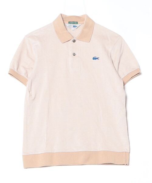 激レア★未使用★ラコステEXCLUSIVE EDITION ポロシャツ 日本製 LACOSTE 「LACOSTE」 刺繍半袖ポロシャツ「exclusive edition