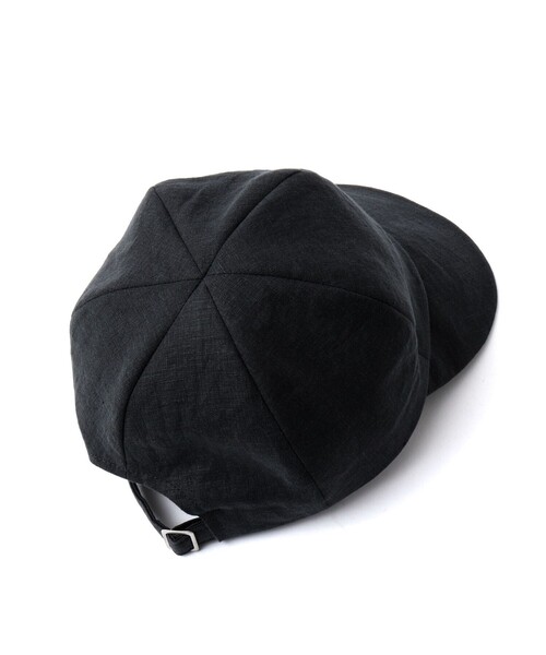 【試着のみ新品タグ付き】【Nine Tailor】 Areca Cap ブラック 試着のみ新品タグ付き】【Nine Tailor】 Areca Cap ブラック