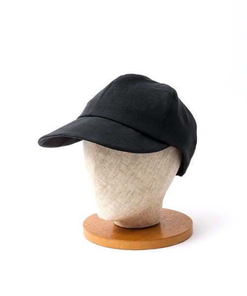 【試着のみ新品タグ付き】【Nine Tailor】 Areca Cap ブラック 試着のみ新品タグ付き】【Nine Tailor】 Areca Cap ブラック
