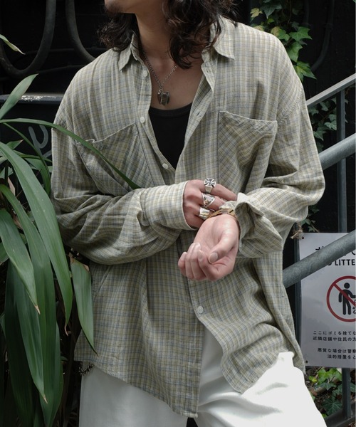 Noen（ノエン） シャツ グラフチェックシャツ メンズ レディース