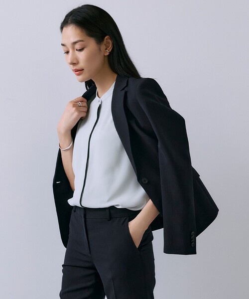 ICB（アイシービー） ジャケット テーラードジャケット レーヨンライク