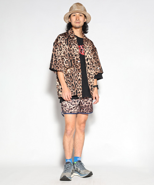 ALDIES（アールディーズ） シャツ 半袖 Leopard Shirts / レオパード