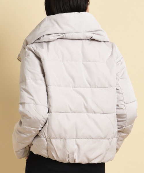 「INTERPLANET」 ダウンジャケット FREE ベージュ レディース_画像4