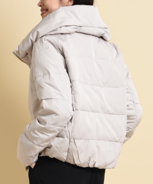 「INTERPLANET」 ダウンジャケット FREE ベージュ レディース_画像5