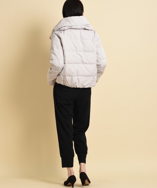 「INTERPLANET」 ダウンジャケット FREE ベージュ レディース_画像9