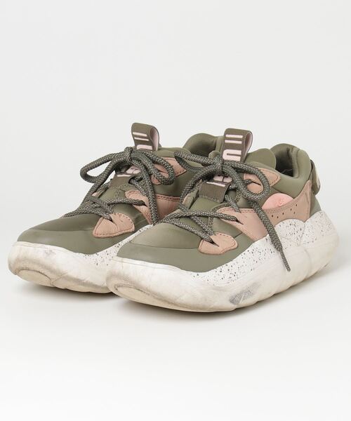 希少25cm新品未使用UGG W OLIVE オリーブ 人気色CHE早い者勝ち！ UGG Australia スニーカー アグ ハイカットレザー シューズ