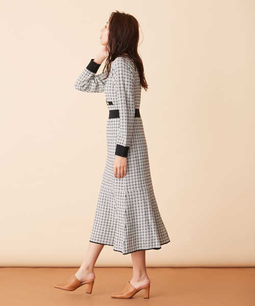 「JILL by JILL STUART」 長袖ワンピース FREE ベージュ レディース_画像3