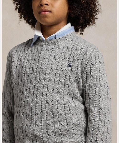 Polo Ralph Lauren Childrenswear ニット セーター ケーブルニット Polo Ralph Lauren Childrenswear ニット セーター ケーブルニット