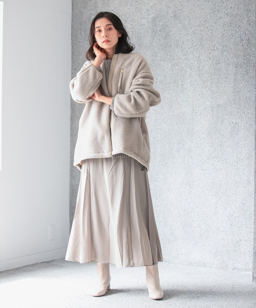 「LEPSIM」 ブルゾン FREE カーキ レディース_画像7