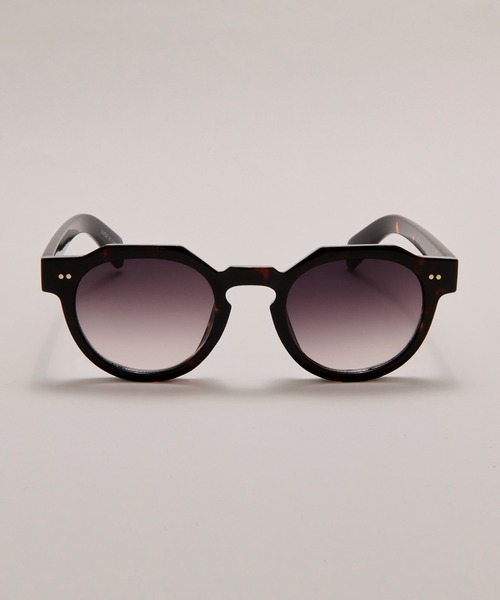 lafont ブラウンオーバルサングラス ケース付き JINS ブラウンオーバルサングラス ケース付き - メルカリ