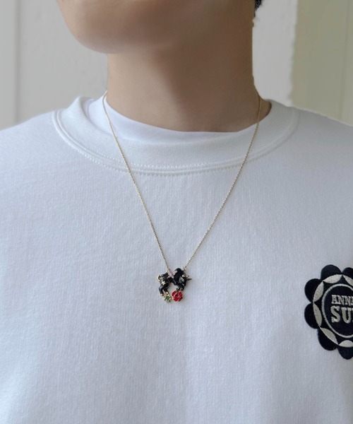 ANNA SUI 牛ネックレス ANNA SUI（アナスイ）の「牛モチーフ ネックレス（ネックレス