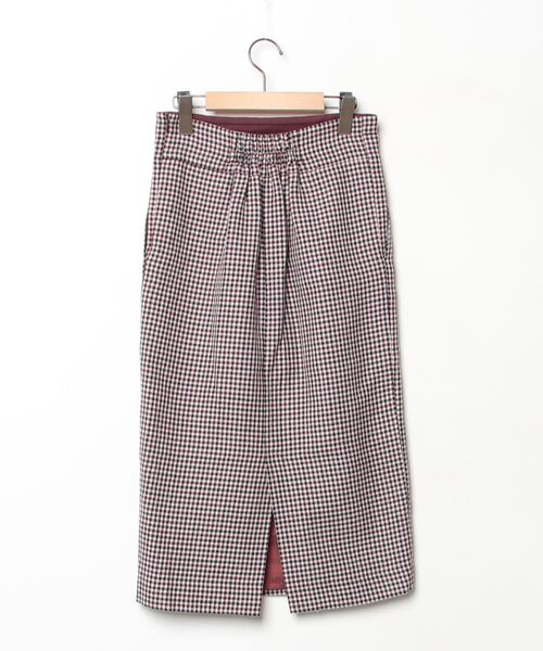 「MICA&DEAL」 タイトスカート 36 ブラウン レディース_画像2