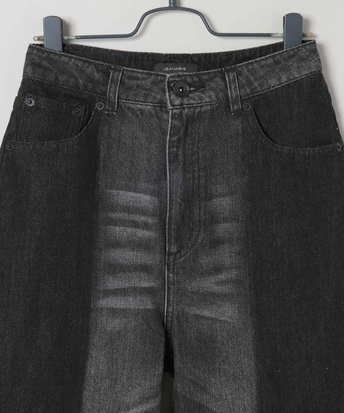 JEANASIS ジーンズ デニム デニムパンツ リメイクライクフレア