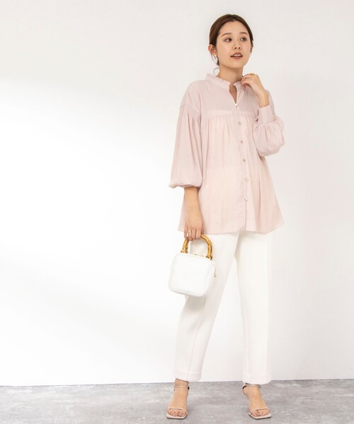 「NOLLEY'S Sophi」 長袖ブラウス 38 グレイッシュブルー レディース NOLLEY'S Sophi 「NOLLEY'S Sophi」 長袖ブラウス 38 サックス