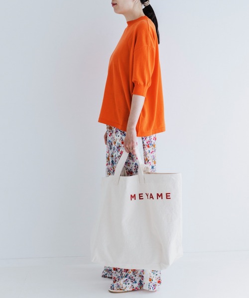 MEYAME トートバッグ 「MEYAME/メヤメ」 キャンバス ビック 2WAY