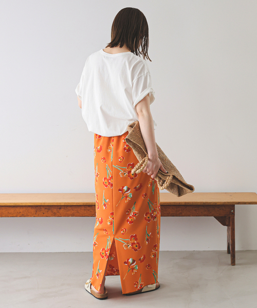 SLOBE IENA - 美品SLOBE IENAスローブイエナゆったりサイズカジュアルロゴロンTee♪ シルケット天竺ロゴロンTEE（Tシャツ／カットソー）｜SLOBE IENA
