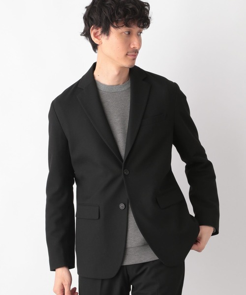 Forte ブラック テーラードジャケット GLOBAL WORK 「GLOBAL WORK」 テーラードジャケット LARGE