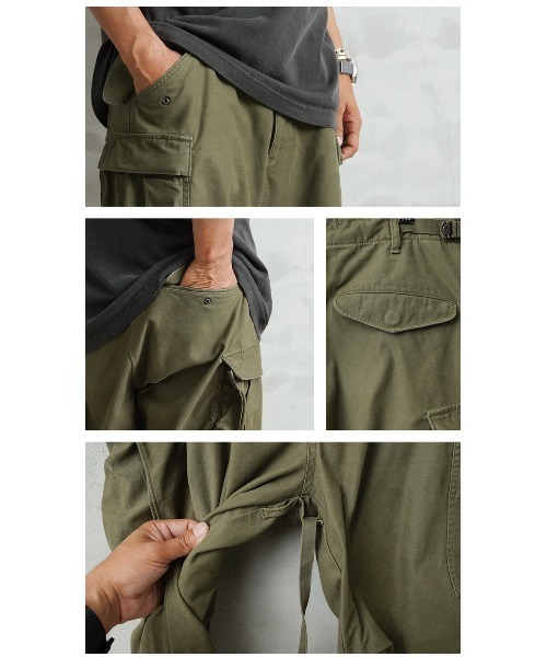 WAIPER.inc カーゴパンツ 米軍 M-65 フィールドカーゴパンツ