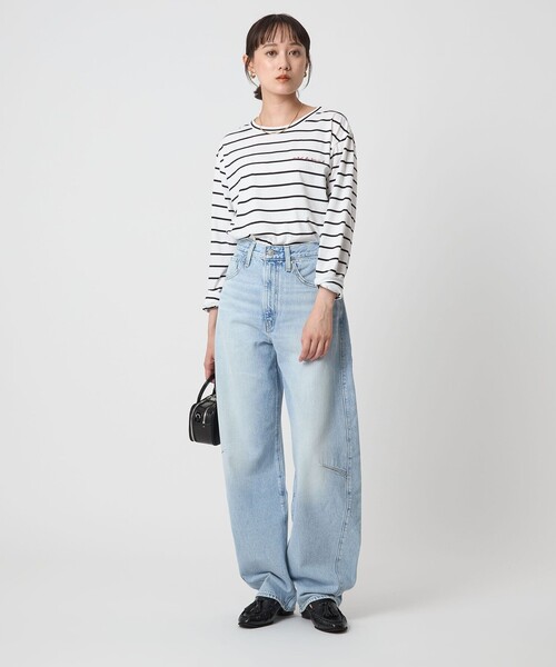 トップス archive agnes b. border long sleeve tee トップス archive agnes b. border long sleeve tee ボーダーT