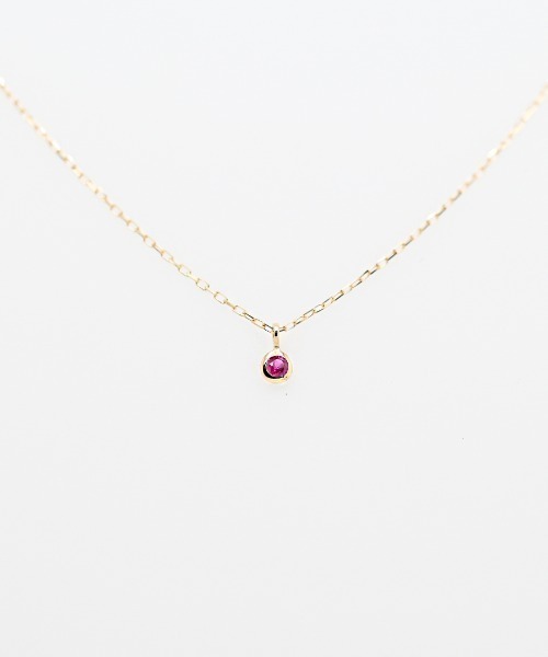 sowi ネックレス K10 誕生石 シンプル ネックレス レディース sowi ネックレス K10 誕生石 シンプル ネックレス レディース
