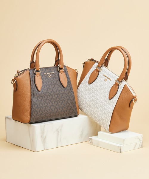MICHAEL KORS トートバッグ ブラウン 大容量 2WAYタイプ MICHAEL KORS トートバッグ ブラウン 大容量 2WAYタイプ - メルカリ