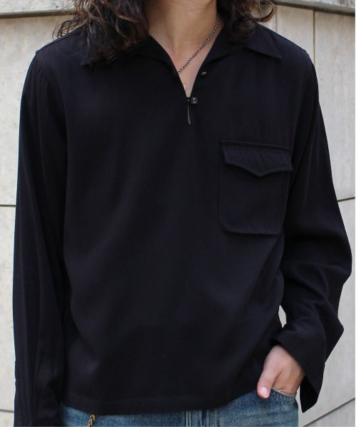 のん Noen（ノエン） tシャツ レーヨンプルオーバーシャツ メンズ