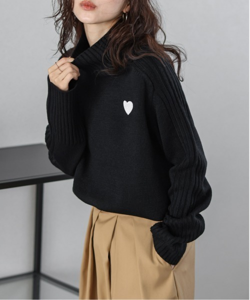 「SUGAR BISKET」 「La-gemme」タートルネックニット フリー グレー レディース_画像2