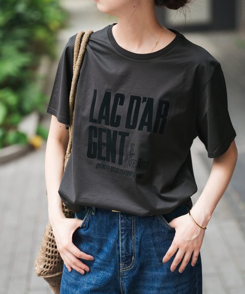 【美品】Spick &Span ラユット　スウェット フリーサイズ 別注La Hutte / ラ・ユットプリントスウェット | スピック