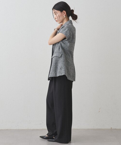 Loungedress ベスト ジレ キャップスリーブWジレ レディース