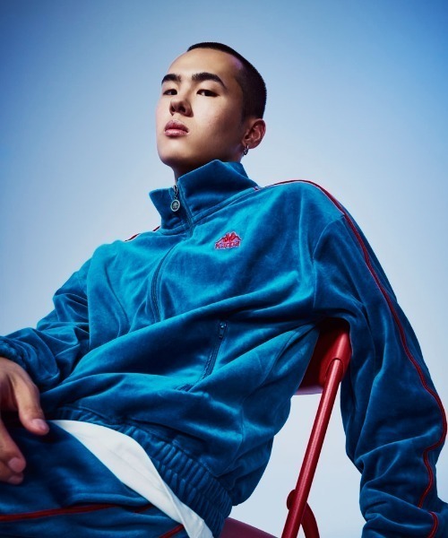 Kappa（カッパ） コート ジャケット ベロアトラックジャケット メンズ