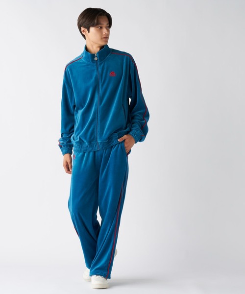 Kappa（カッパ） コート ジャケット ベロアトラックジャケット メンズ