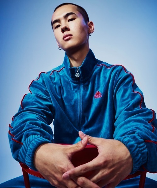 Kappa（カッパ） コート ジャケット ベロアトラックジャケット メンズ