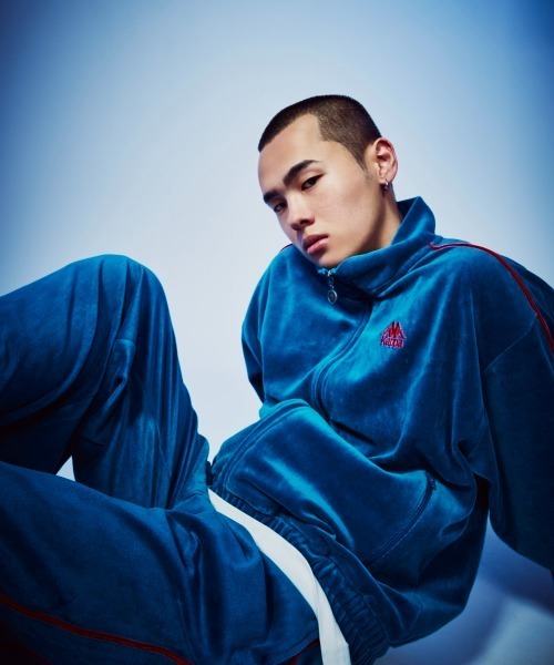 Kappa（カッパ） コート ジャケット ベロアトラックジャケット メンズ