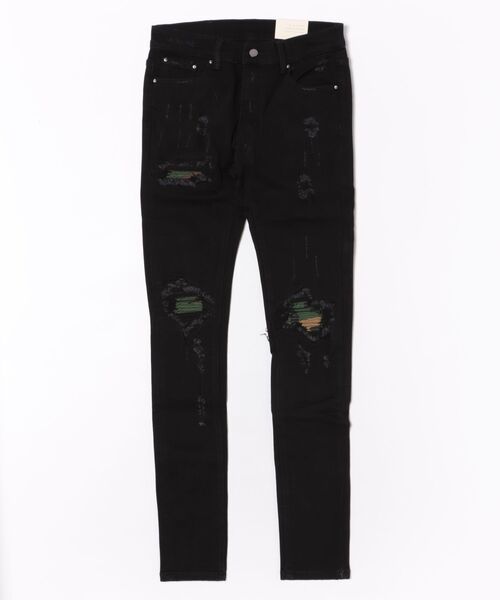 mnml（ミニマル） ジーンズ 「mnml」X204 CAMO STRETCH DENIM 「I