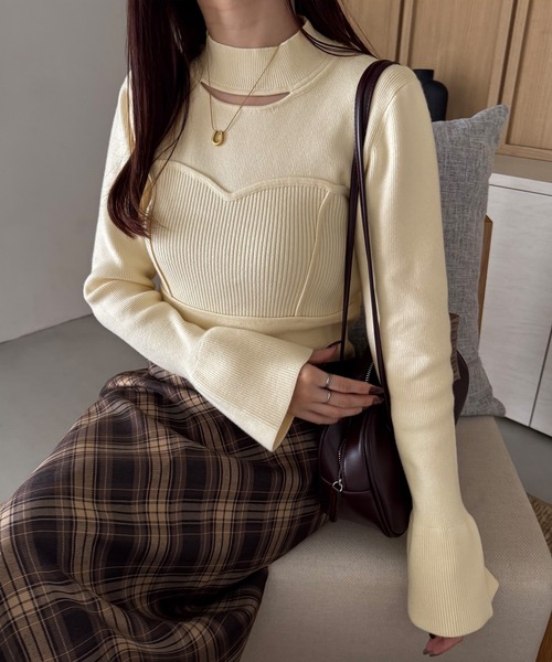 レザレクション　レディース　ニット MOCKNECK - Resurrection レザレクション オフィシャルサイト【公式通販】