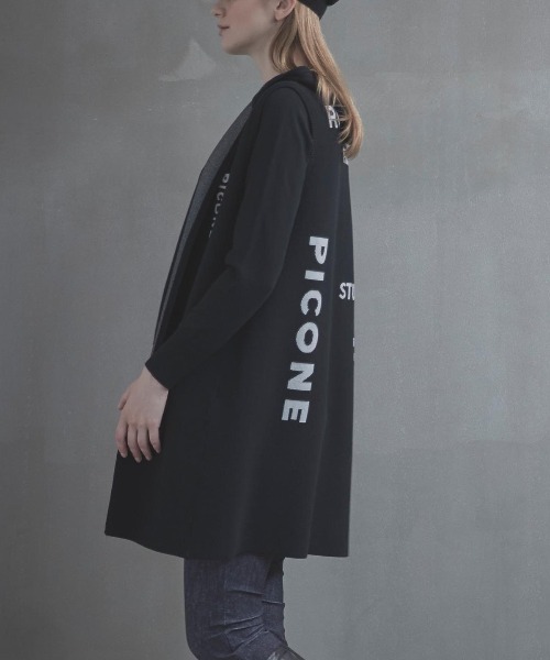 STUDIO PICONE（スタジオピッコーネ） ベスト ジレ フード付ロング