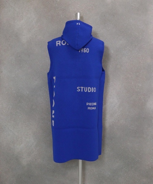 STUDIO PICONE（スタジオピッコーネ） ベスト ジレ フード付ロング