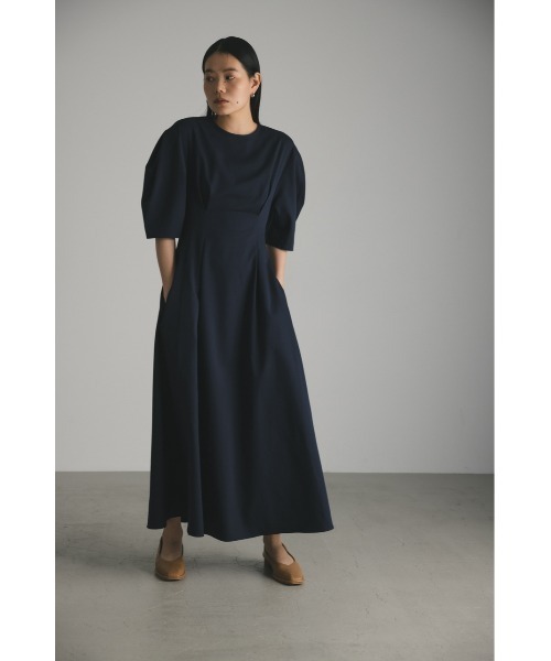 「STYLEMIXER」 7分袖ワンピース SMALL ダークネイビー レディース_画像3